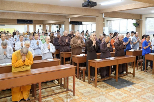 Học viện Phật giáo VN tại TP.HCM khai giảng Lớp Cổ ngữ Tây Tạng khóa đầu tiên
