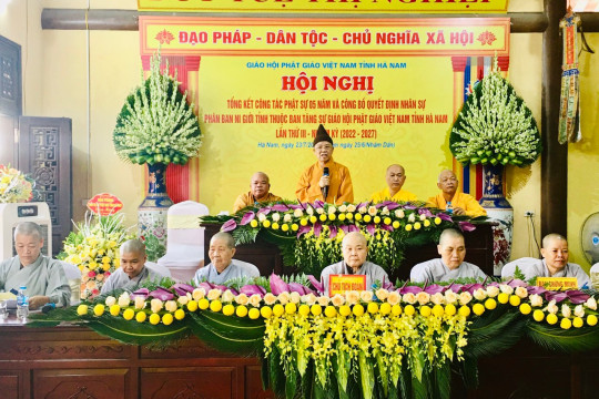 Hà Nam: Lễ ra mắt Phân Ban Ni giới Phật giáo tỉnh