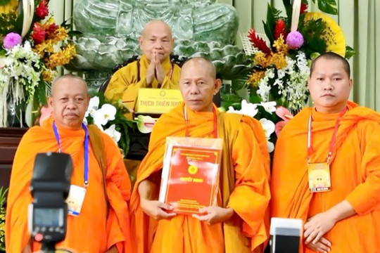 Trường Trung cấp Phật học Nam tông Khmer Kiên Giang chính thức được trao quyết định thành lập