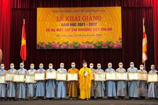 Thông báo tổ chức Lễ Khai giảng năm học mới và phát bằng Tốt nghiệp Hệ Cử nhân – Thạc sĩ Phật học