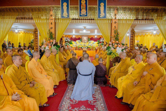 Trang nghiêm lễ tưởng niệm Đức Đệ tam Pháp chủ Đại lão Hoà thượng Thích Phổ Tuệ