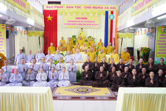 Vĩnh Long: Ban Giáo dục Phật giáo tỉnh thăm và giao lưu với ba Trường Trung cấp Phật học Bến Tre, Vĩnh Long, Trà Vinh