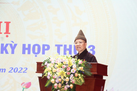 Hoà thượng Thích Thanh Quyết tiếp xúc cử tri sau kỳ họp thứ 3, Quốc hội khoá XV