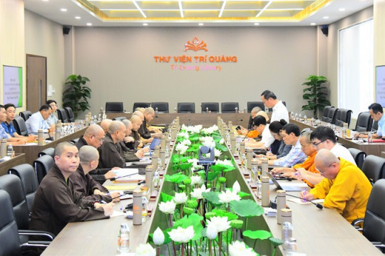 Ban Tôn giáo Chính phủ gặp gỡ, làm việc với Ủy ban Tổ chức Đại lễ Vesak 2025 tại TP.HCM