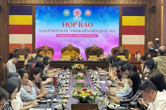 Hà Nội: Họp báo thông tin chính thức về chương trình Đại lễ Vesak Liên Hiệp Quốc 2025