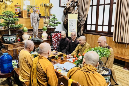 Viện Nghiên cứu Phật học VN họp chuẩn bị Hội thảo về Trưởng lão Hòa thượng Thích Minh Châu