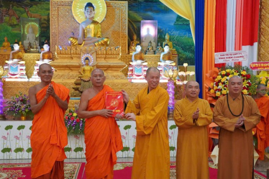 Kiên Giang: Công bố quyết định thành lập Trường Trung cấp Phật học Nam tông Khmer